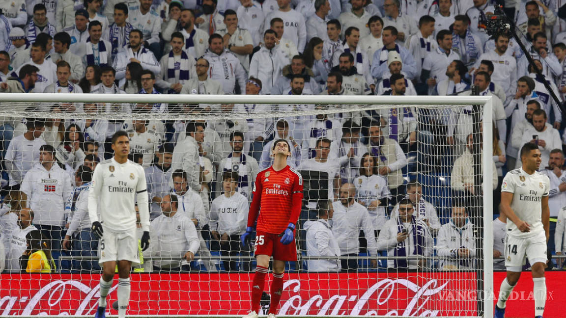 El Real Madrid no puede y suma una nueva derrota