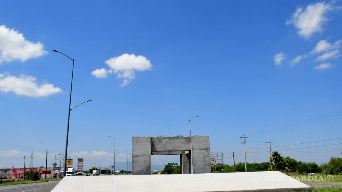 Avanza 65 por ciento construcción de acceso norte a Monclova