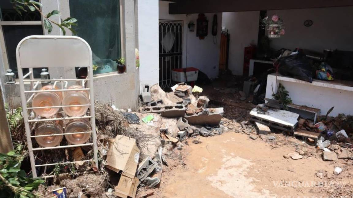 Saltillo: daños a vivienda por caída de muro de centro comercial ascienden a 400 mil pesos; no hay respuesta de la plaza