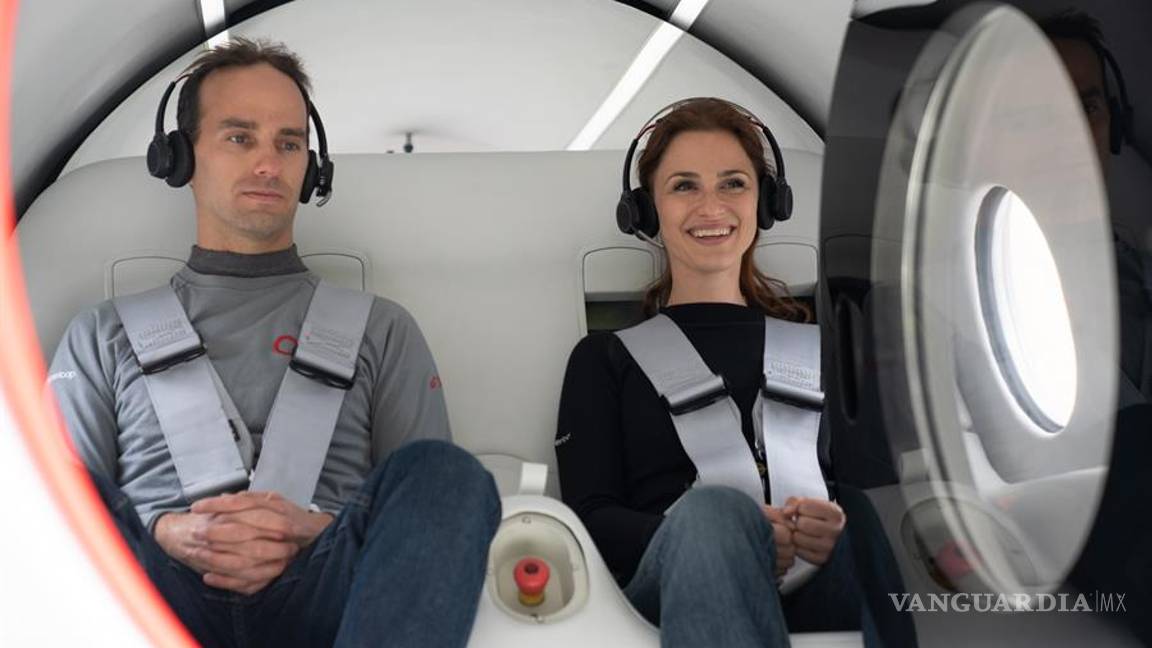 $!Mira el XP-2 nuevo vehículo espacial de Virgin Hyperloop (fotos)