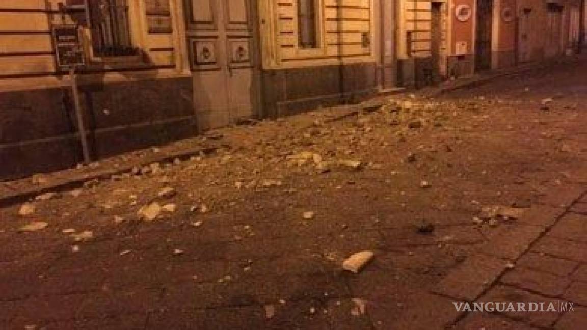 Sismo deja al menos 40 heridos en el sur de Italia