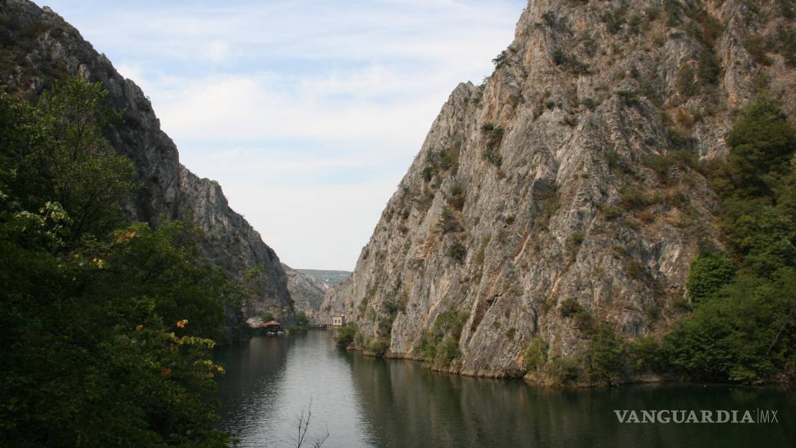 $!Cañón de Matka en Macedonia.