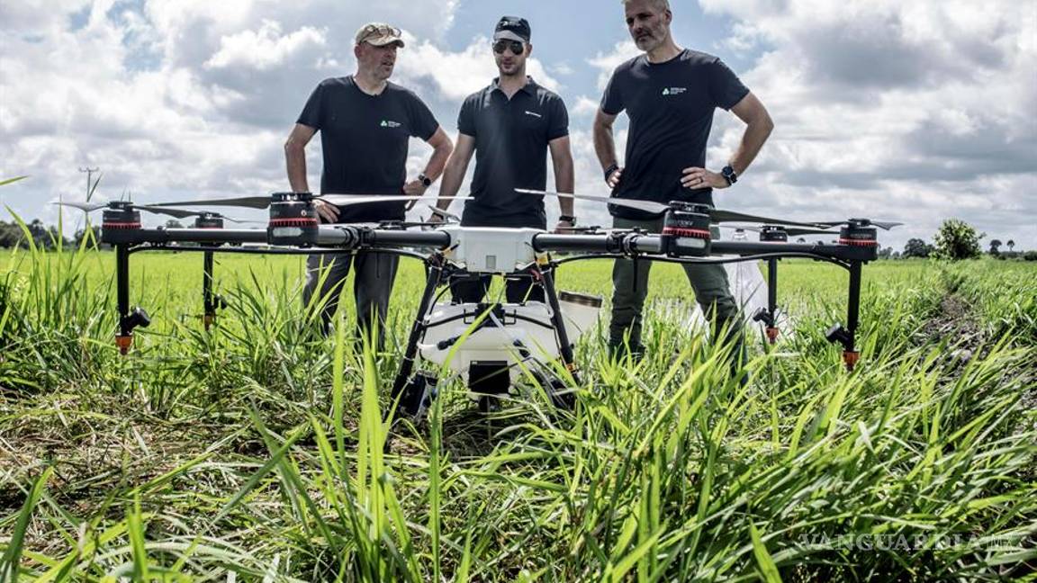 $!Asfixian al mosquito de la malaria con el uso pionero de drones en Tanzania