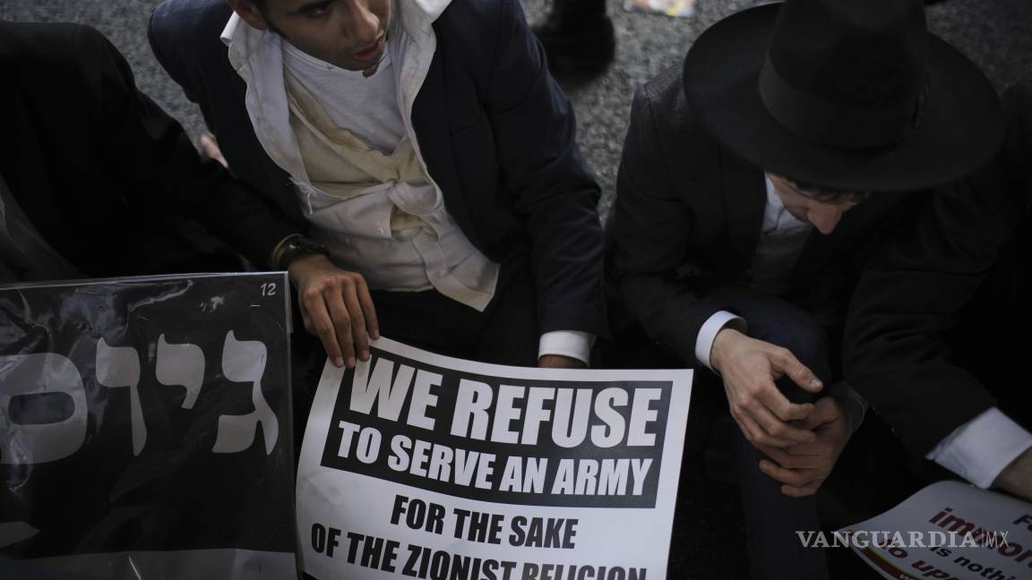 $!Los partidos ultraortodoxos están furiosos porque el ejecutivo no ha logrado aprobar una ley que exima a su comunidad del servicio militar obligatorio.