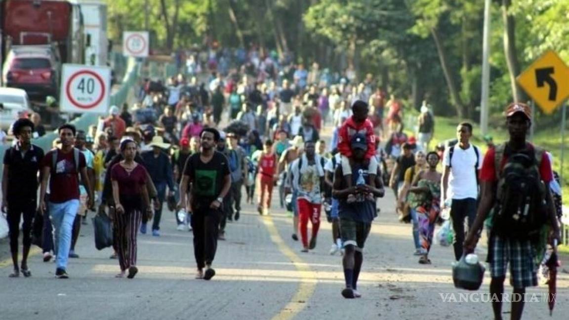 Caravana de migrantes comienza viaje tras 6 meses varados en Chiapas