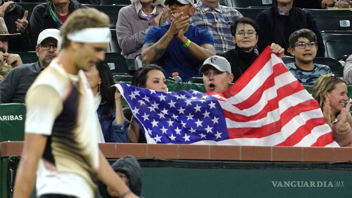 Amargo debut para Alexander Zverev en Indian Wells