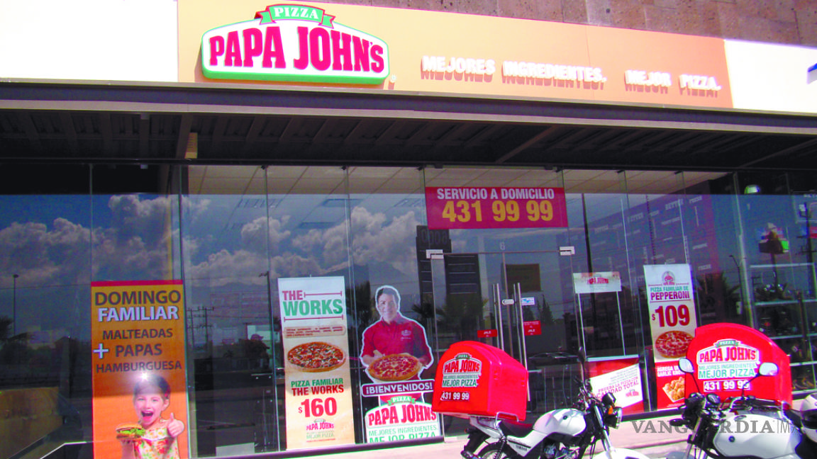 Abre Papa John’s local en Saltillo