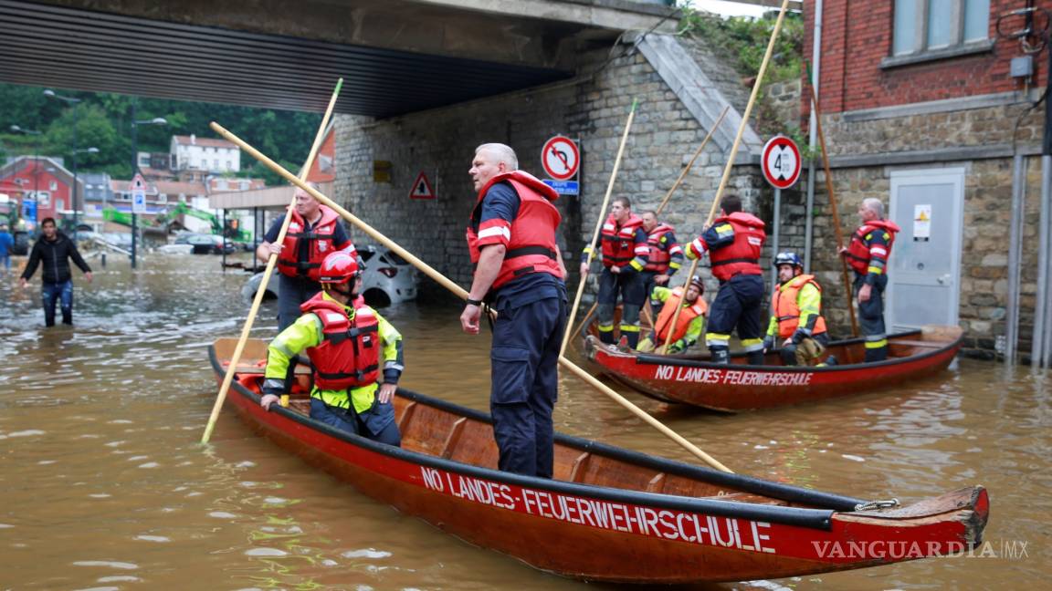 Evidencian inundaciones en Europa crisis climática