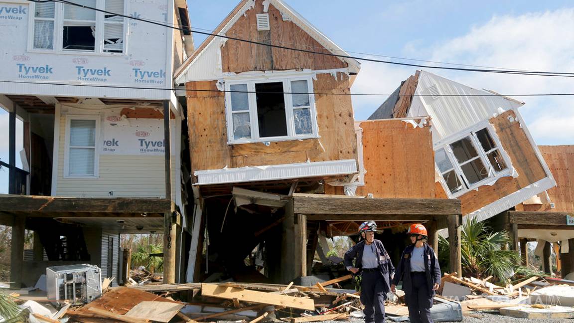 $!Michael causa daños “apocalípticos” en comunidad de Florida