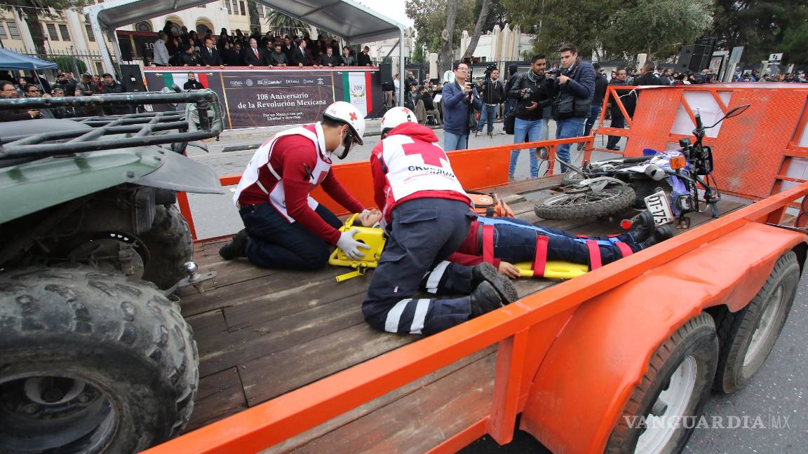 $![FOTOGALERIA] En Saltillo, así se vivió el desfile del 20 de noviembre