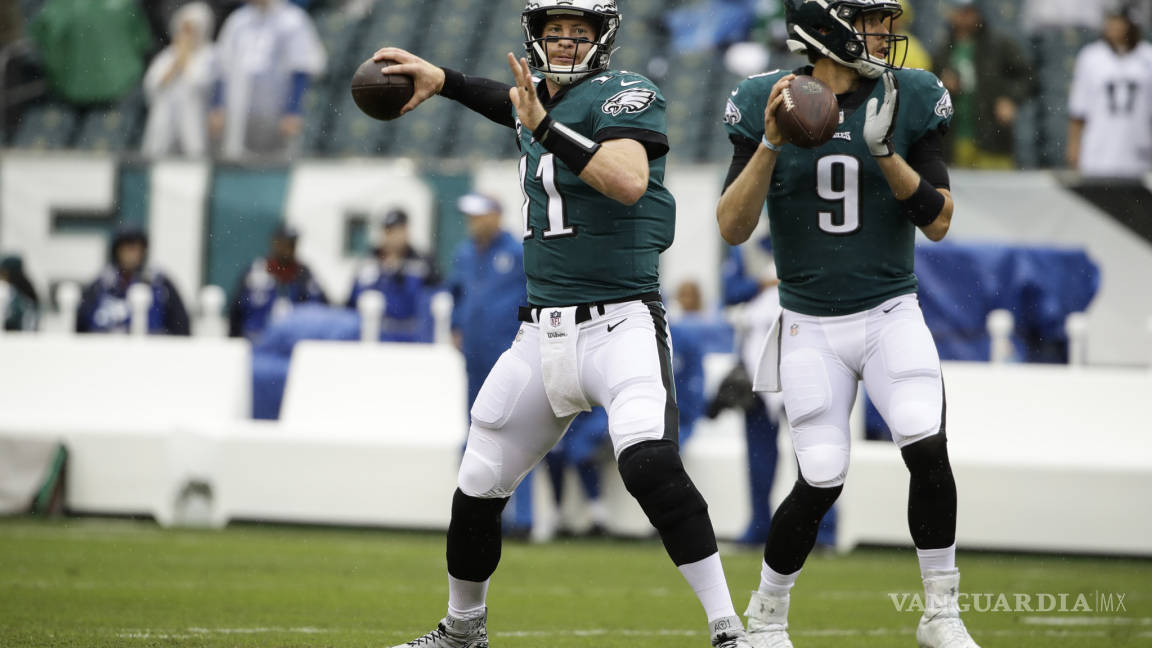 $!¡DESCARTADO! Carson Wentz será baja para el duelo entre Eagles y los Rams