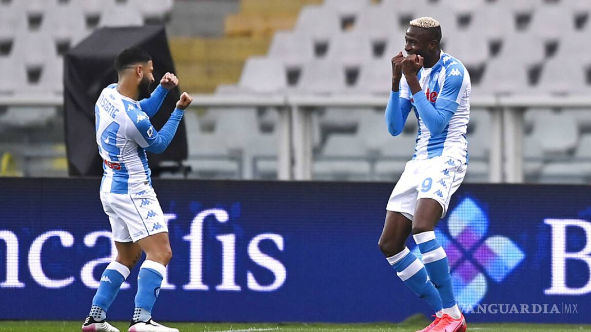 Napoli supera a la Juventus tras victoria ante el Torino