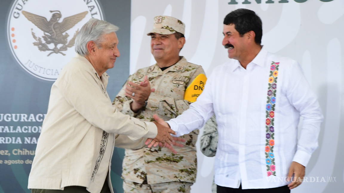 Inaugura López Obrador nuevo cuartel de la Guardia Nacional en Ciudad Juárez