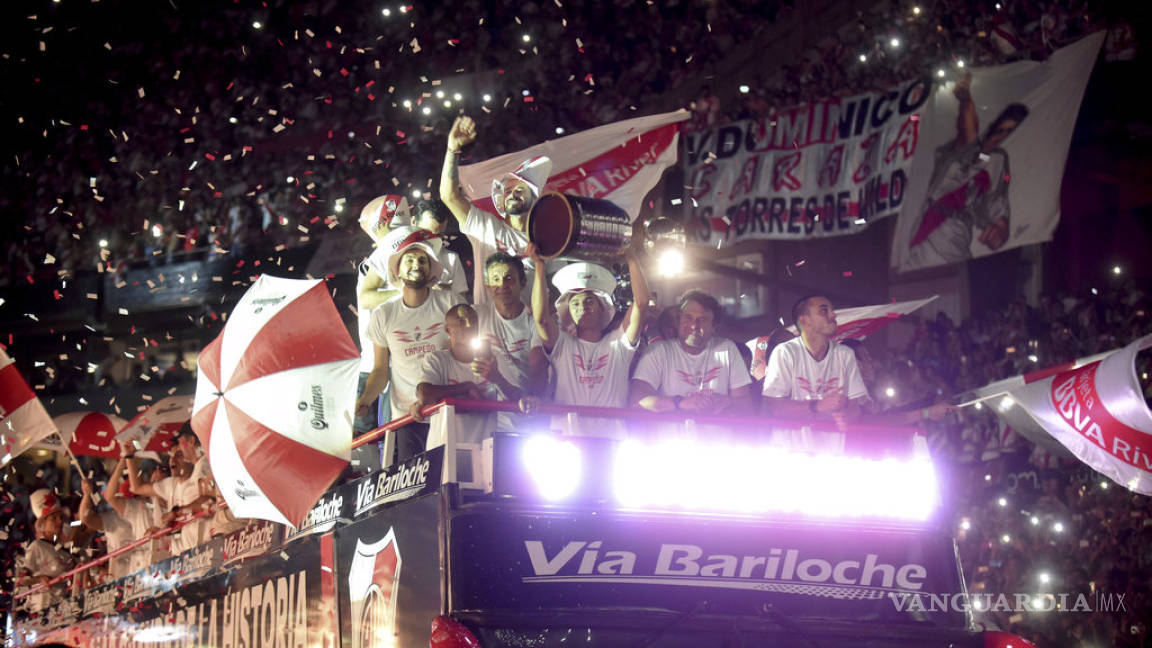 La impactante celebración de River Plate por la Libertadores