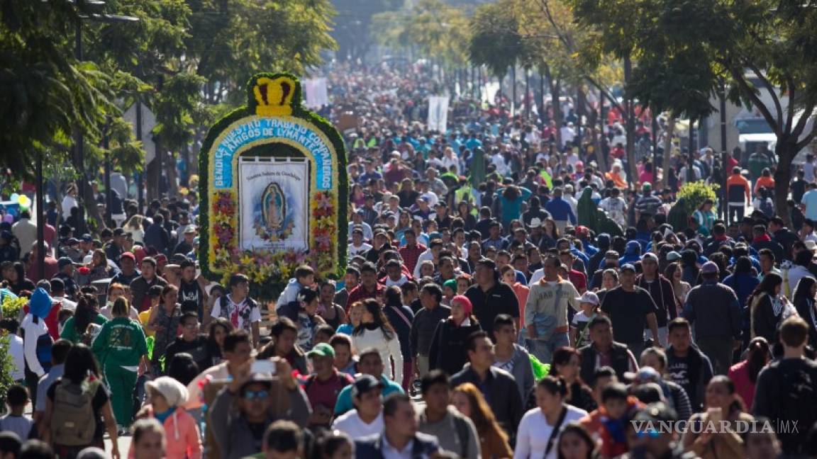 Suspenden festejos de la Virgen de Guadalupe