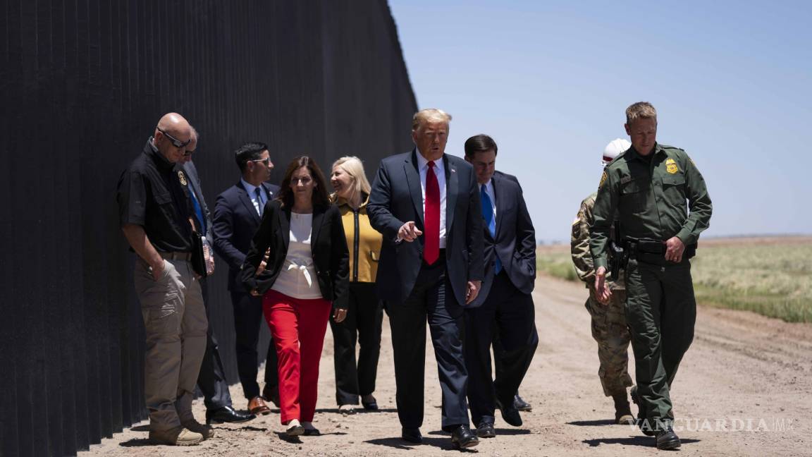 ‘Nuestra frontera nunca ha estado más segura’: Donald Trump