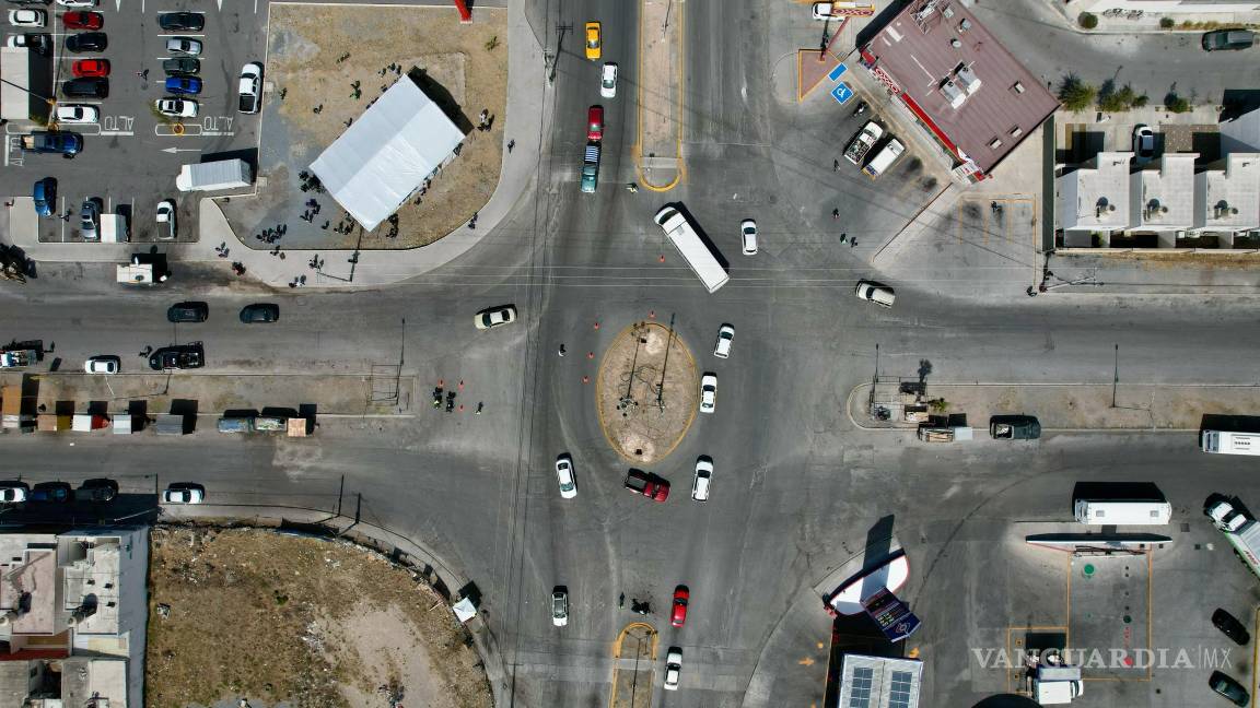 $!Como parte del proyecto, se eliminará la glorieta actual y se instalarán semáforos con programación adaptable a la demanda vehicular.