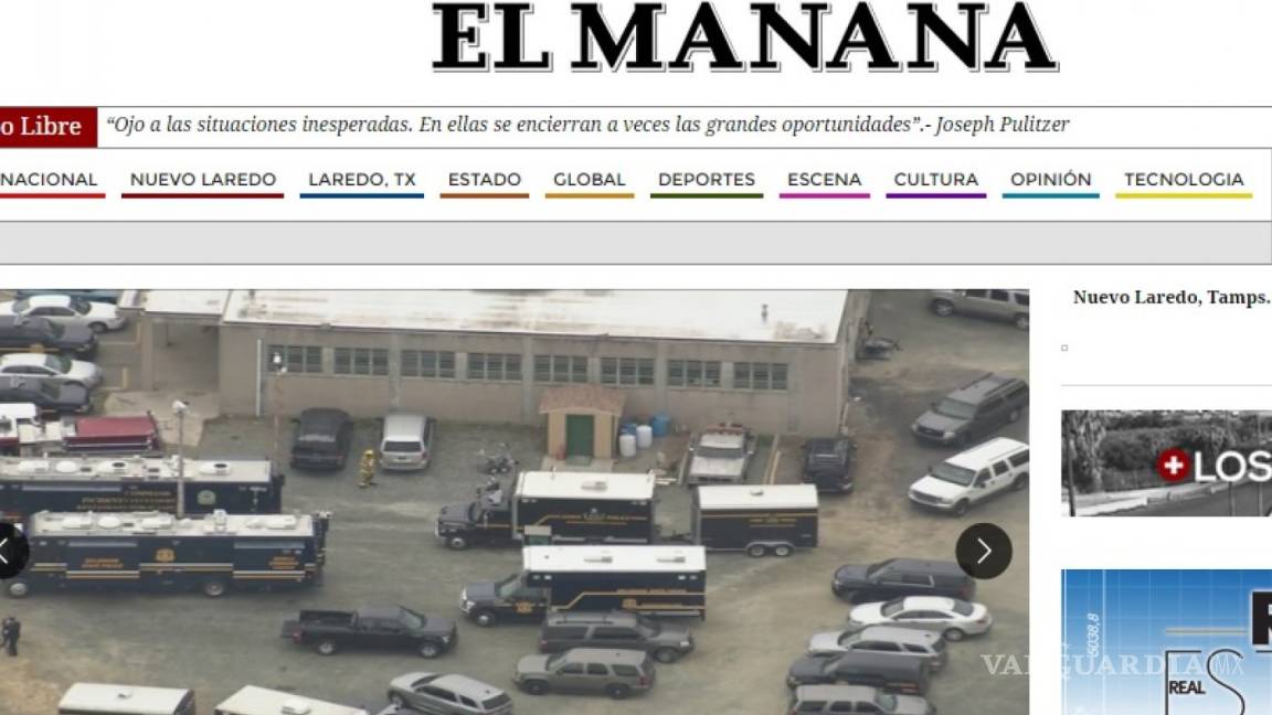 La SIP, preocupada por represalias a ‘El Mañana’ de Nuevo Laredo