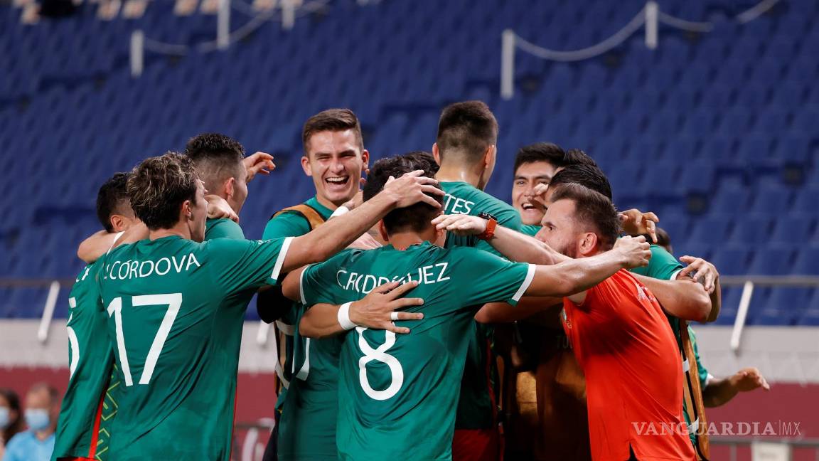 $!Tokio 2020: Mejores momentos en fotografías del partido entre México y Japón