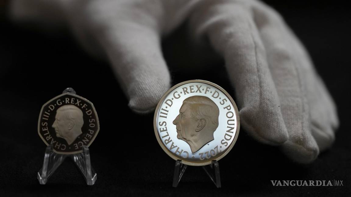 Mira estas son las primeras monedas con el retrato del rey Carlos III
