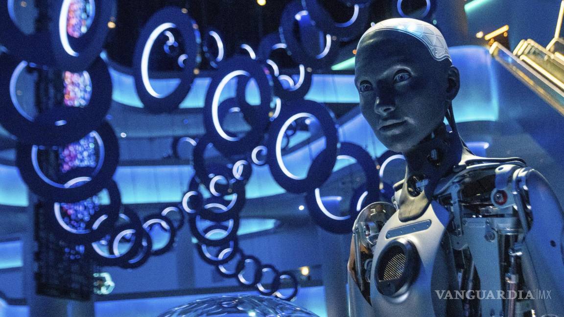 $!Un robot dentro del foro Sphere el 28 de septiembre de 2023 en Las Vegas. U2 inauguró el foro con el primer concierto de su residencia “UV Achtung Baby”.