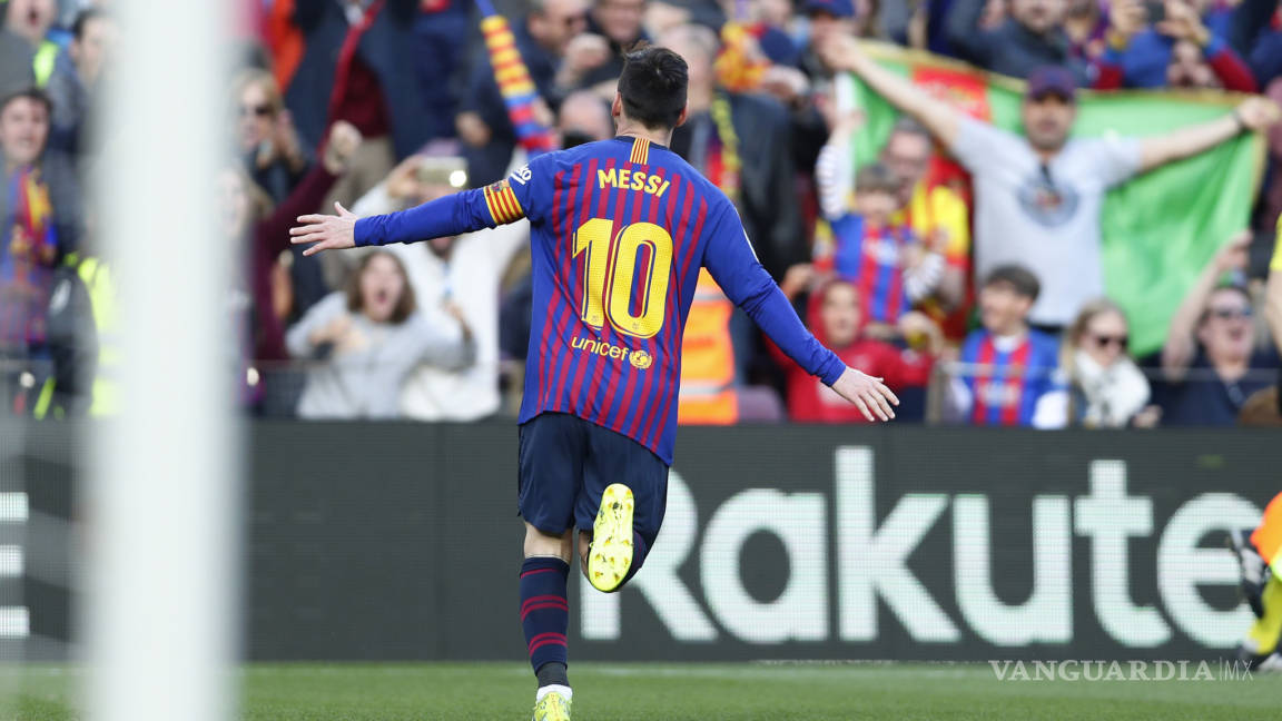 Barcelona sigue cabalgando de la mano de Lionel Messi