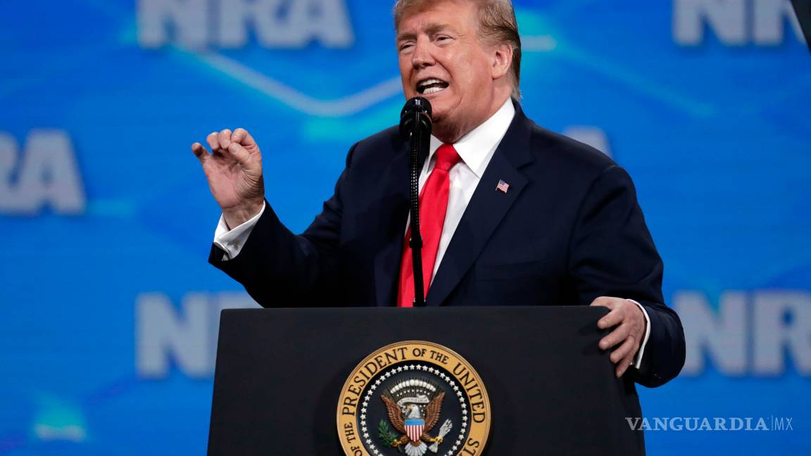 $!Trump defiende a la NRA ante pesquisa de Nueva York
