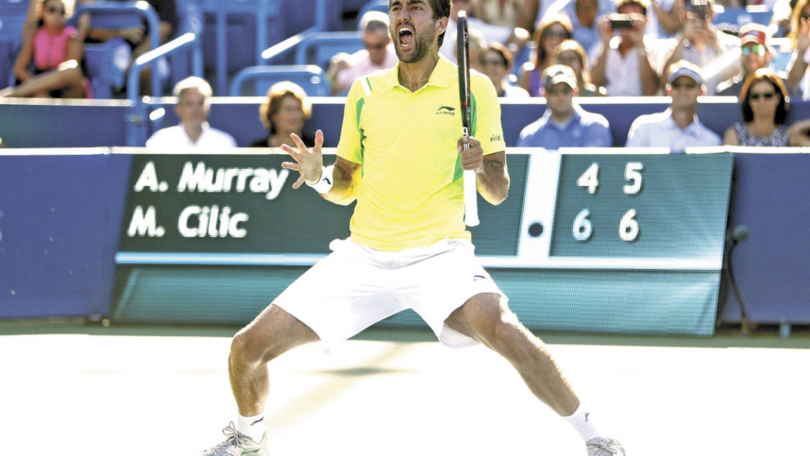 Cilic frenó el andar de Murray en Cincinnati