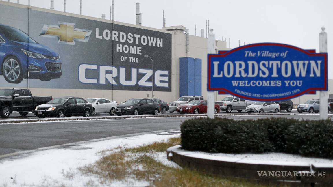 General Motors terminará la producción del Chevy Cruze en Ohio esta semana
