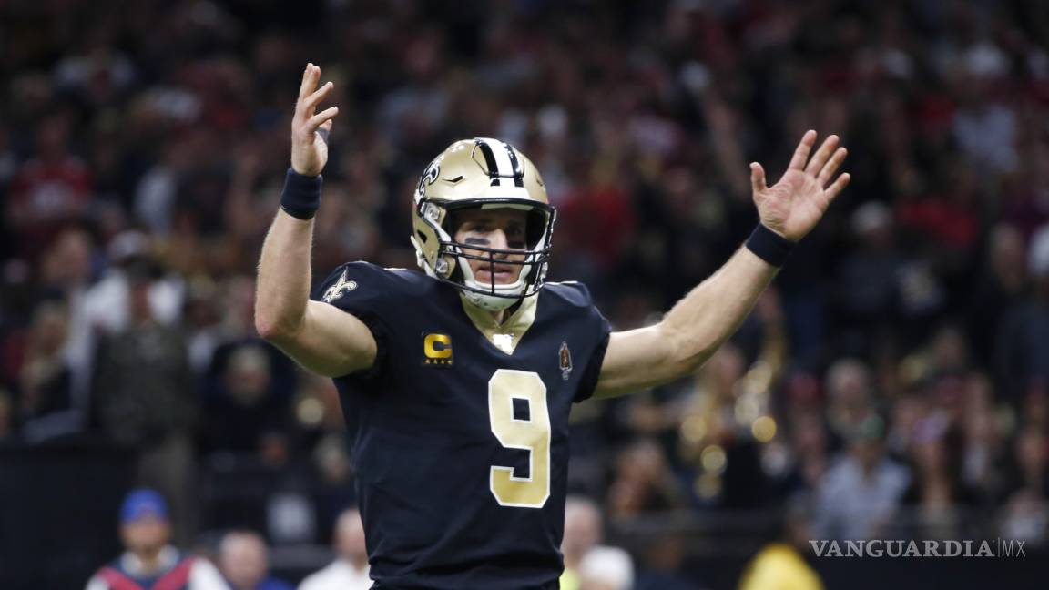 Brees va hoy por dos TD para romper récord de Manning