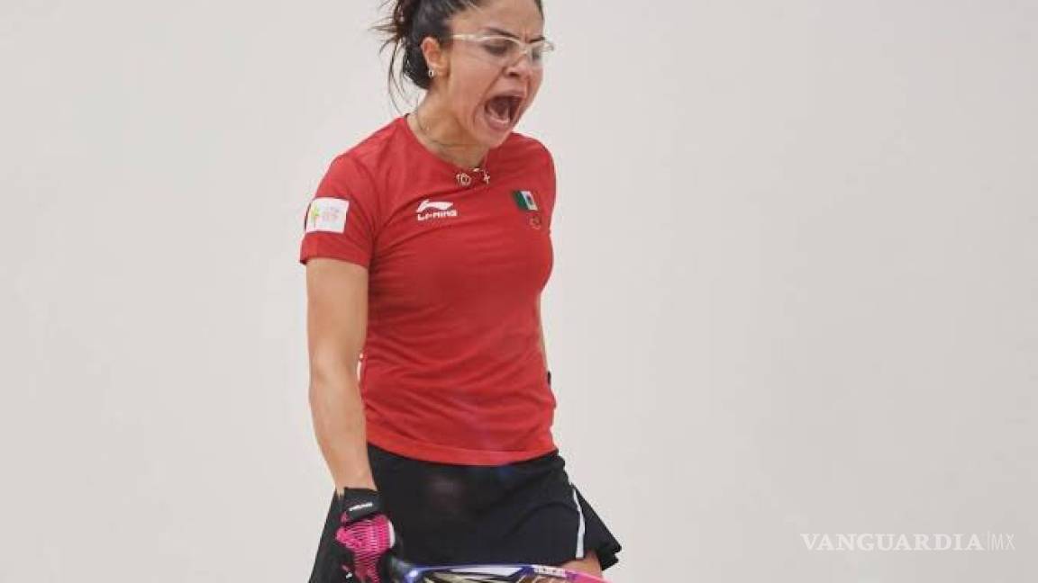 Paola Longoria no tiene rival... consigue medalla de oro y es tricampeona de raquetbol en Juegos Panamericanos