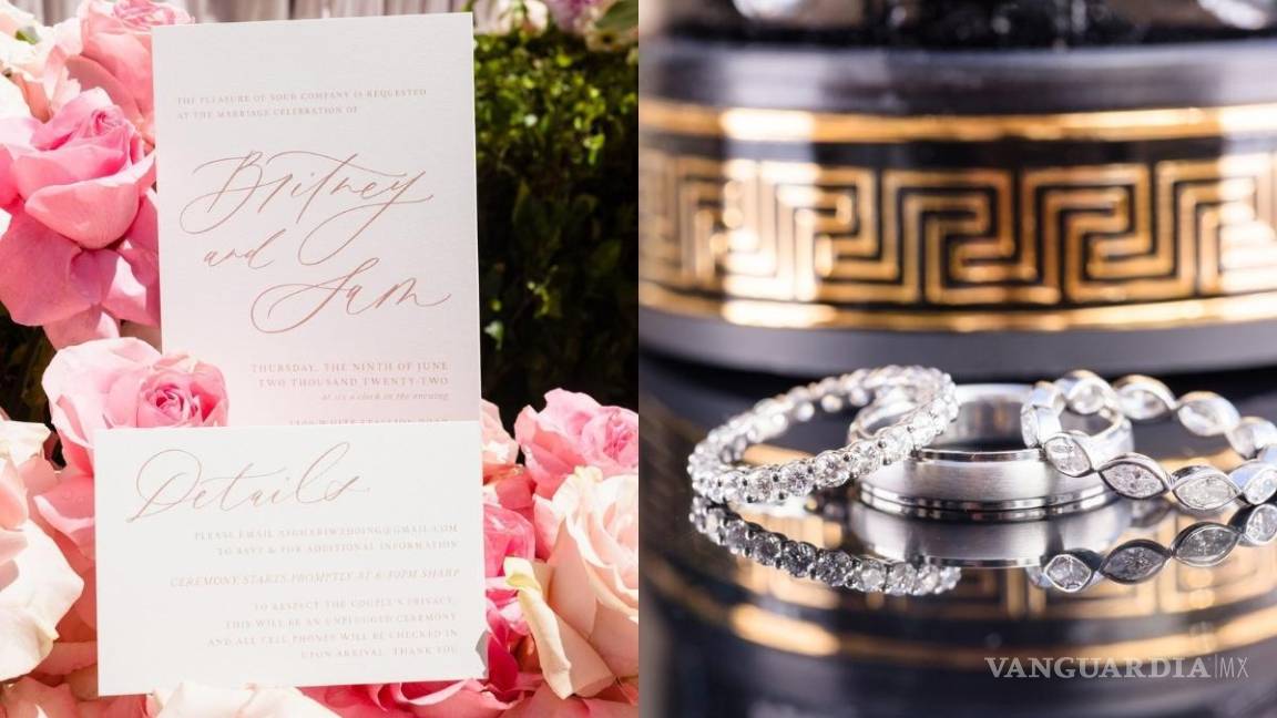 $!La invitación y los anillos de la pareja.