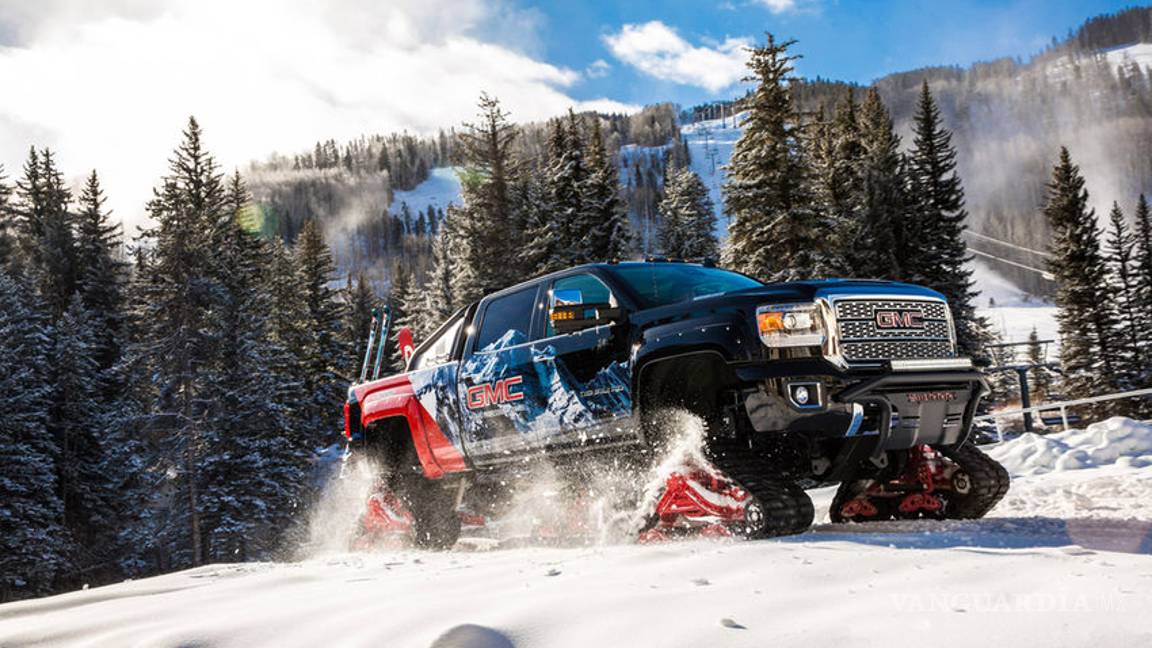 $!GMC Sierra 2500HD All Mountain concept, ninguna montaña se le resistirá