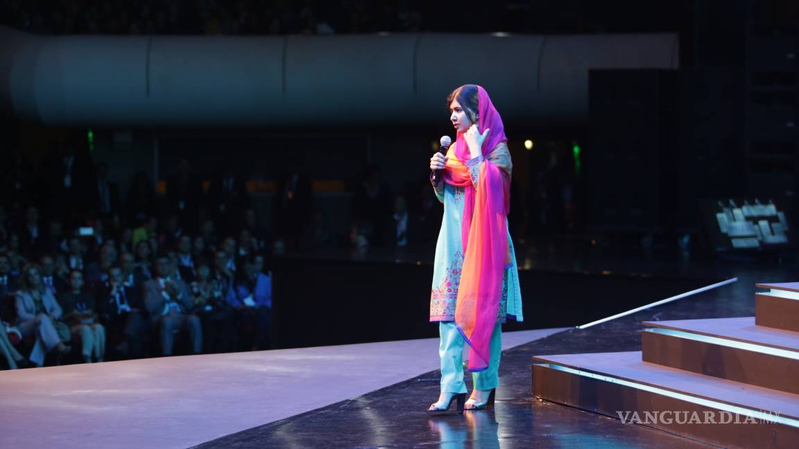 $!Malala habla ante 10 mil jóvenes en México Siglo XXI (En Vivo)