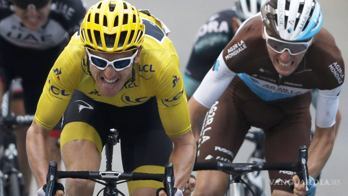 Geraint Thomas acaricia el Tour en Francia