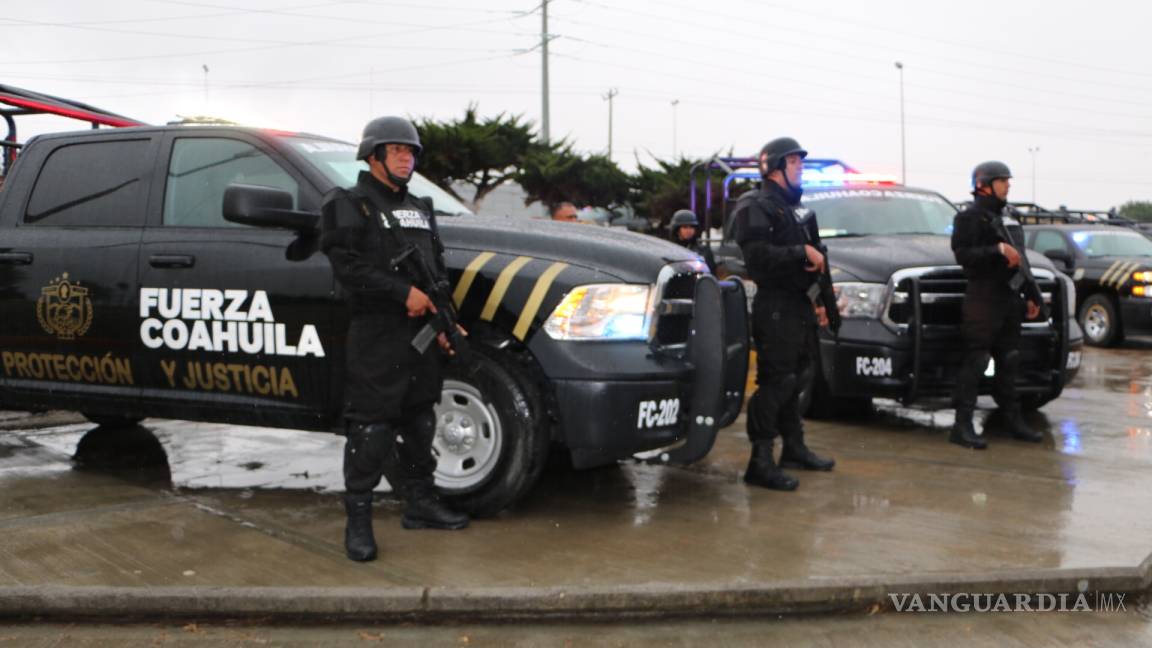 Retiran a presuntos elementos de Fuerza Coahuila en Nuevo León
