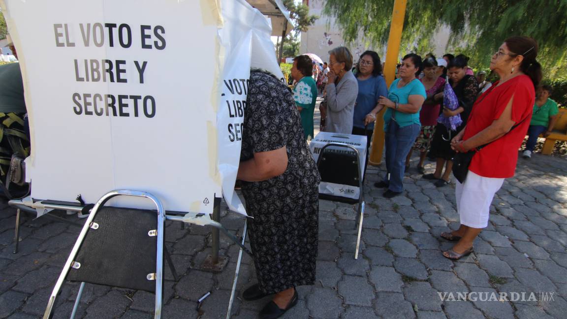 Acuden priistas de Saltillo a las urnas; renuevan dirigencia nacional