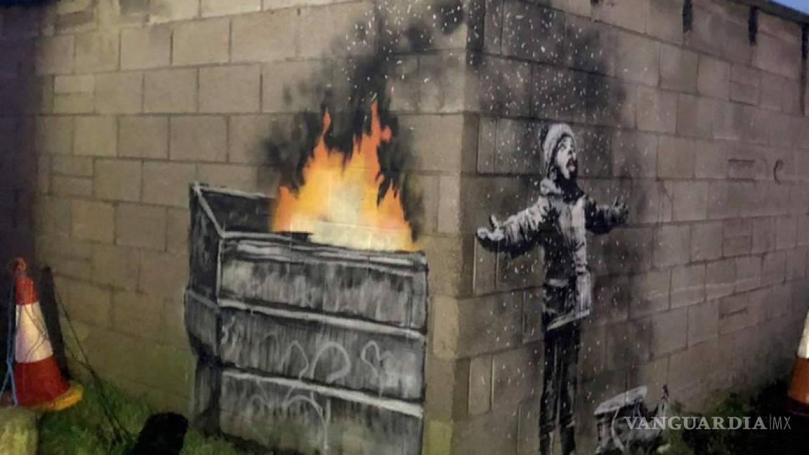 Banksy confirma autoría de grafitti en Gales