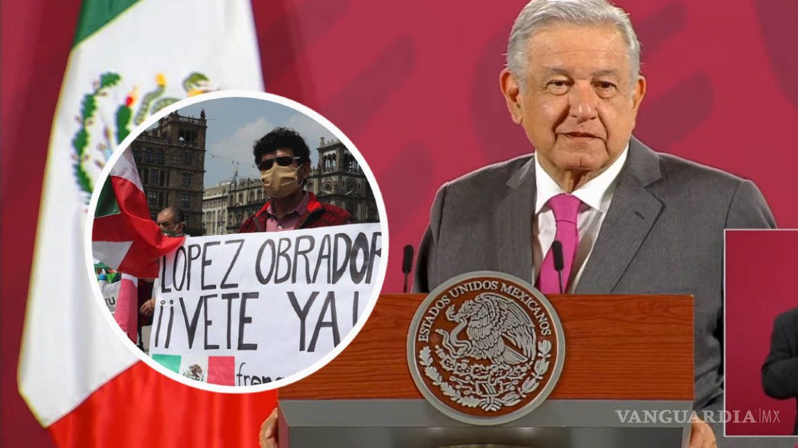 Reitera AMLO que existe un 'FRENAAA 2', pide evitar confrontaciones en Zócalo