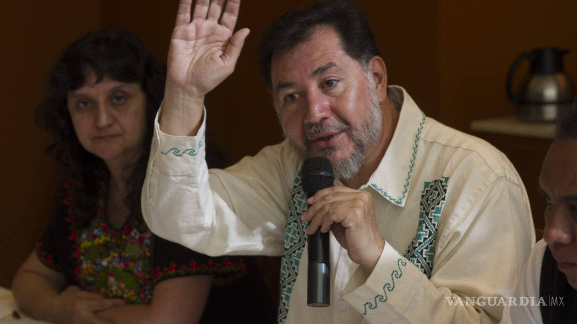 Gerardo Fernández Noroña se destapa para relevar en 2024 a AMLO quien apenas cumple su primer año como presidente
