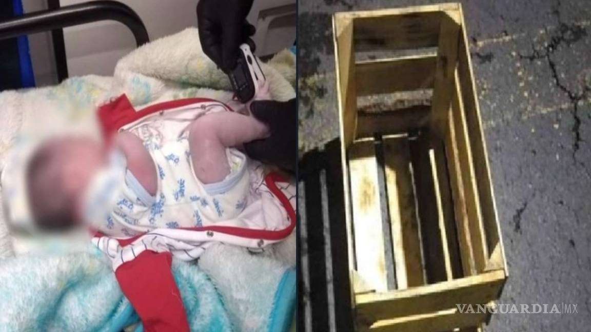 Abandonan a recién nacido en caja afuera de un potrero, ya hay 50 personas interesadas en adoptarlo