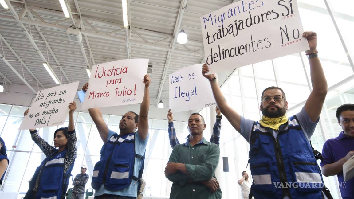 Casa del Migrante pide a Alejandro Encinas justicia para Marco Tulio, migrante asesinado en Saltillo