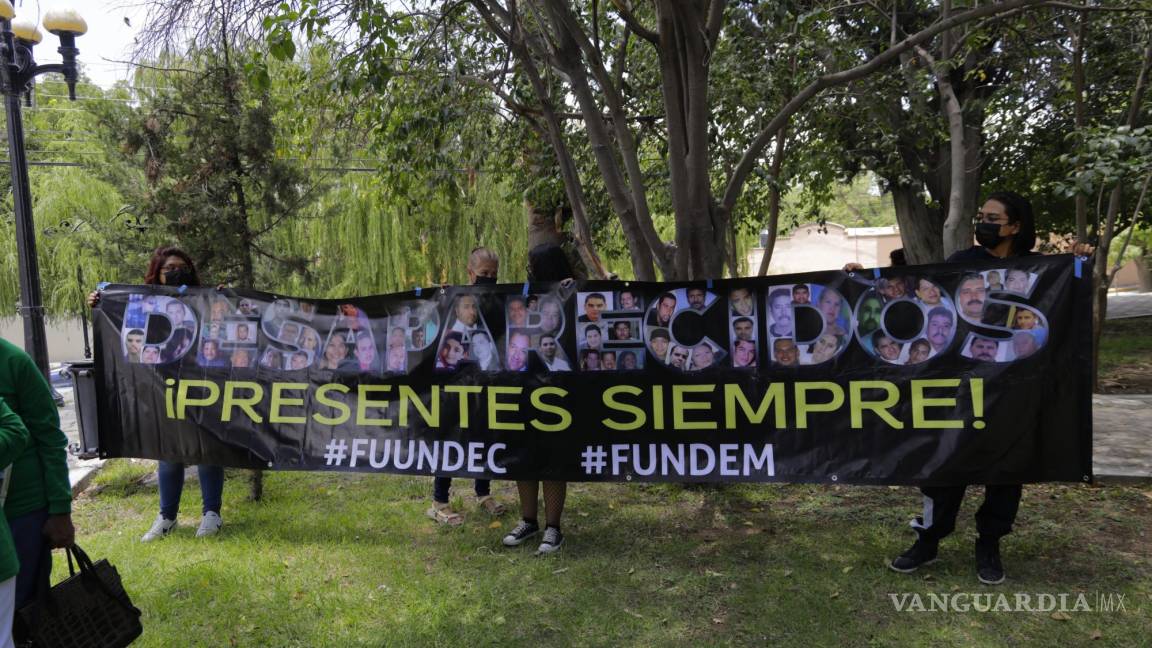 En apoyo a víctimas de desaparición en Coahuila, piden no más impunidad en fosas clandestinas