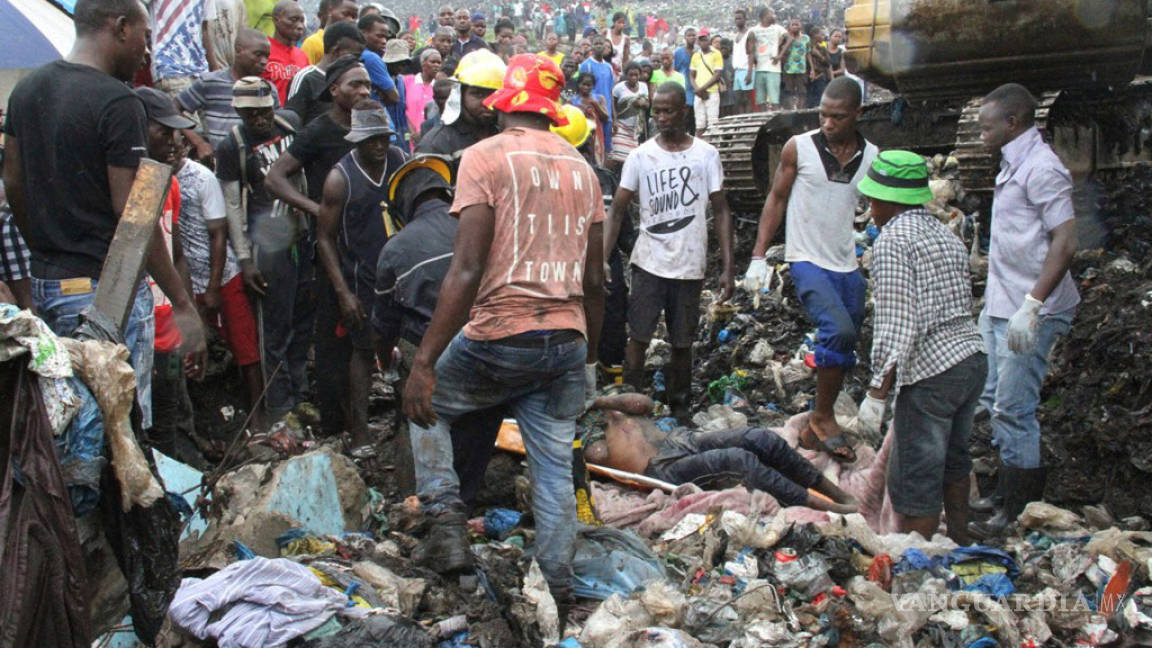 Mueren 17 personas en Mozambique por avalancha de basura