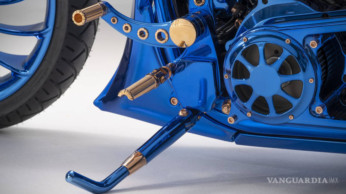 $!Harley-Davidson Bucherer Blue Edition, la moto más cara, casi dos millones de dólares