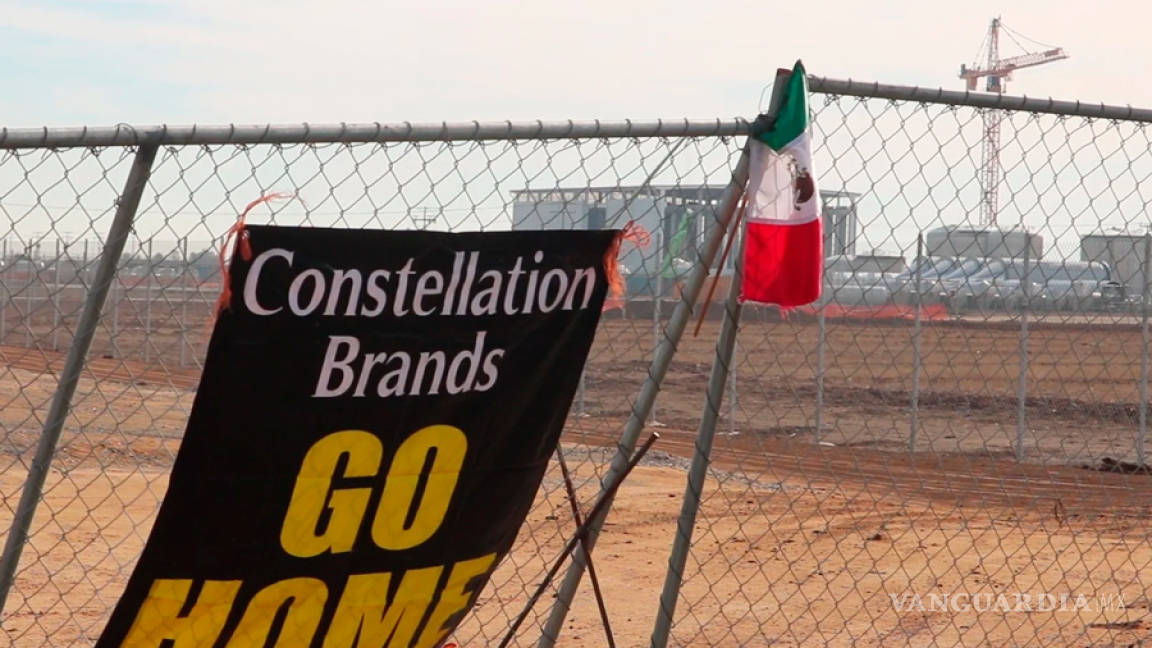 $!Trump obligará a México a ahorrar agua en frontera norte, ¿cervecera de Constellation Brands en riesgo?