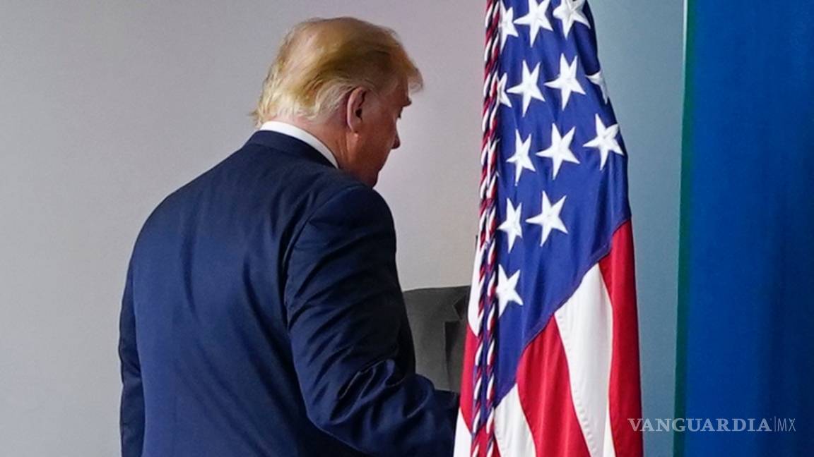 $!Donald Trump y el rostro de una derrota anunciada (fotos)