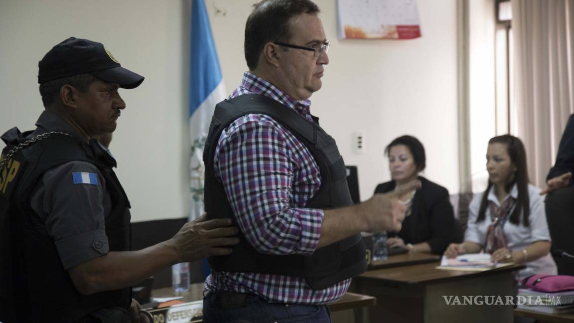 Guatemala formaliza detención de Javier Duarte; esperarán solicitud de México para extradición