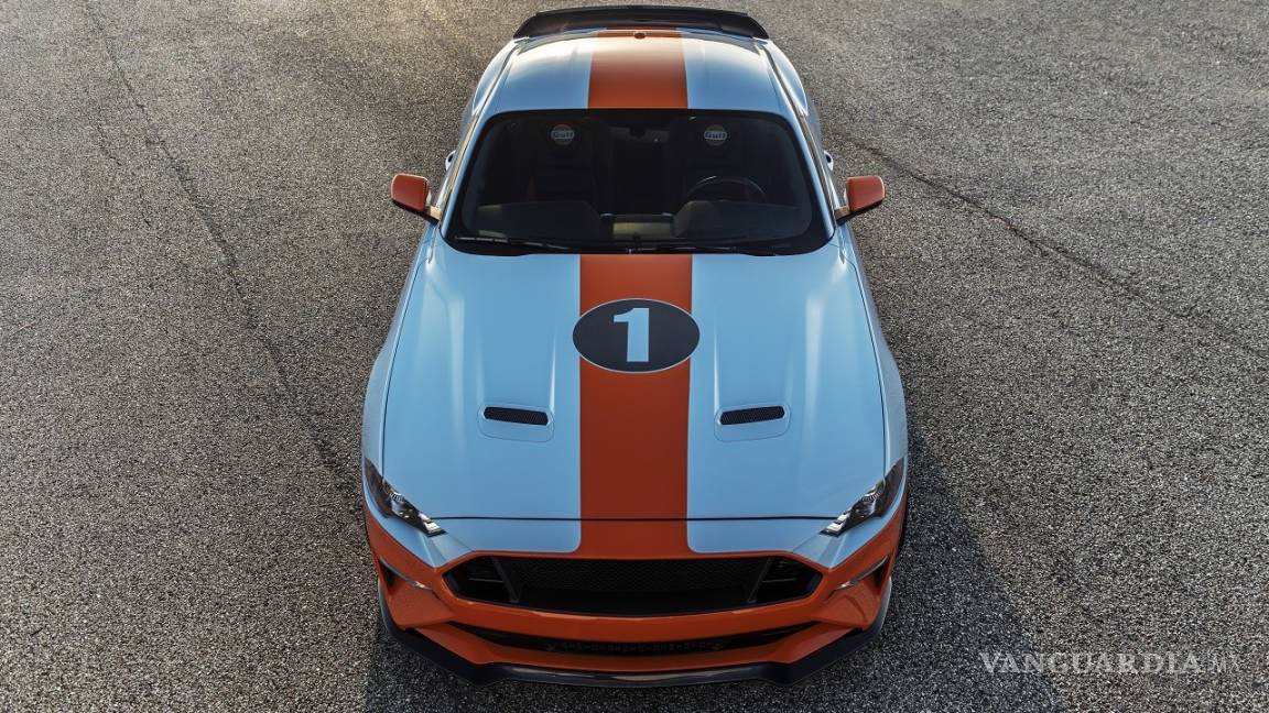 $!Ford Mustang Gulf Heritage Edition, edición que honra a los GT-40 campeones