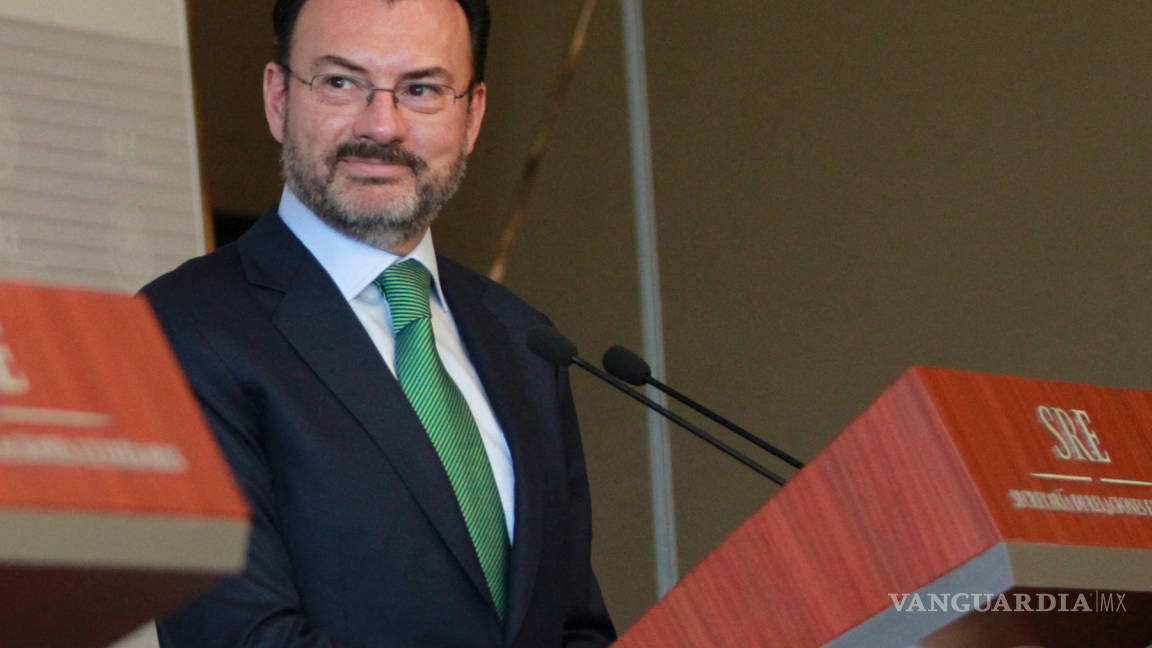 Reunión Peña-Trump, signo positivo de relación bilateral: Videgaray